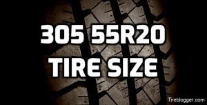 Tire Size 305/55r20 in inches - TABLE Chart