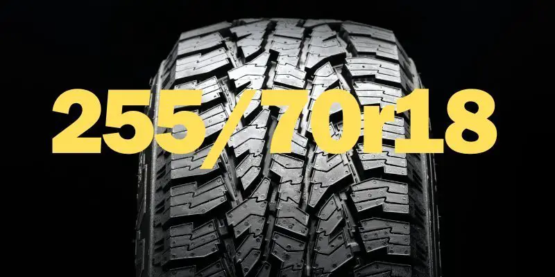 255/70r18 Tire Size in Inches