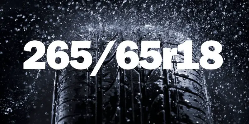 265/65r18 Tire Size in Inches