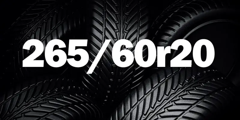 265/60r20 Tire Size in Inches