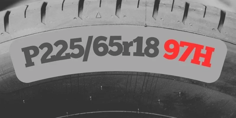 What Does 97H Mean on a Tire?