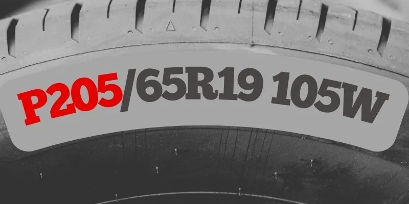 What Does P205 Mean on a Tire?