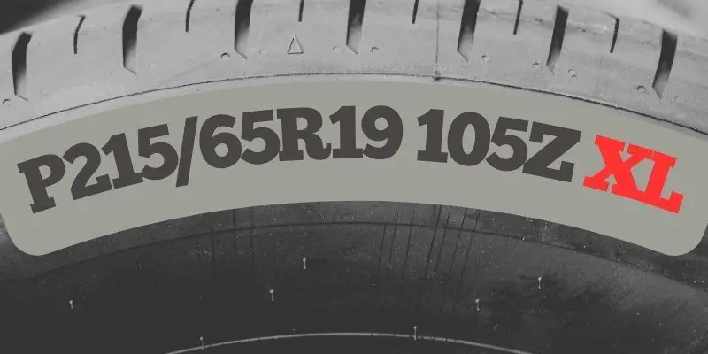 What Does the XL Mean in Tire Size?