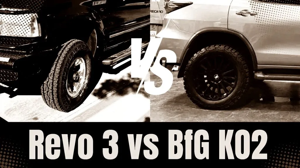 Bridgestone Revo 3 vs BF Goodrich KO2