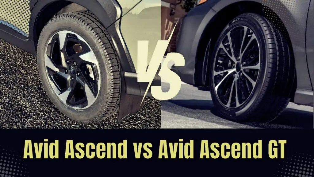 Yokohama Avid Ascend vs Avid Ascend Gt